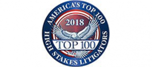 American Top 100 High Stake Litigators 2018